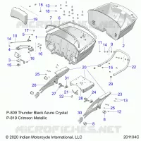 TRUNK BASE MOUNTING ASM.