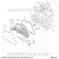 ENGINE, PRIMARY &amp; CLUTCH COVER