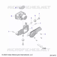 BRAKES, ABS MODULE ASM.