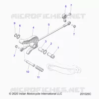 DRIVE TRAIN, SHIFT PEDAL AND LINKAGE