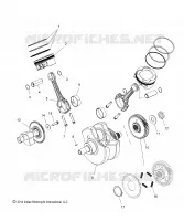 ENGINE, PISTON AND CRANKSHAFT