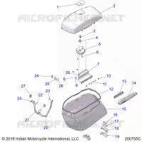 SADDLEBAG ASM.