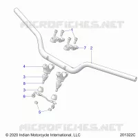 STEERING, HANDLEBAR MNTG