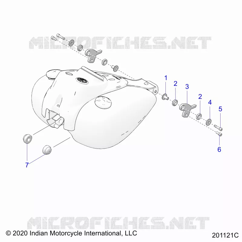 FUEL SYSTEM, FUEL TANK MOUNTING