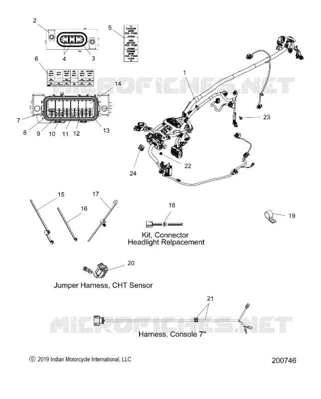 ELECTRICAL, WIRE HARNESS