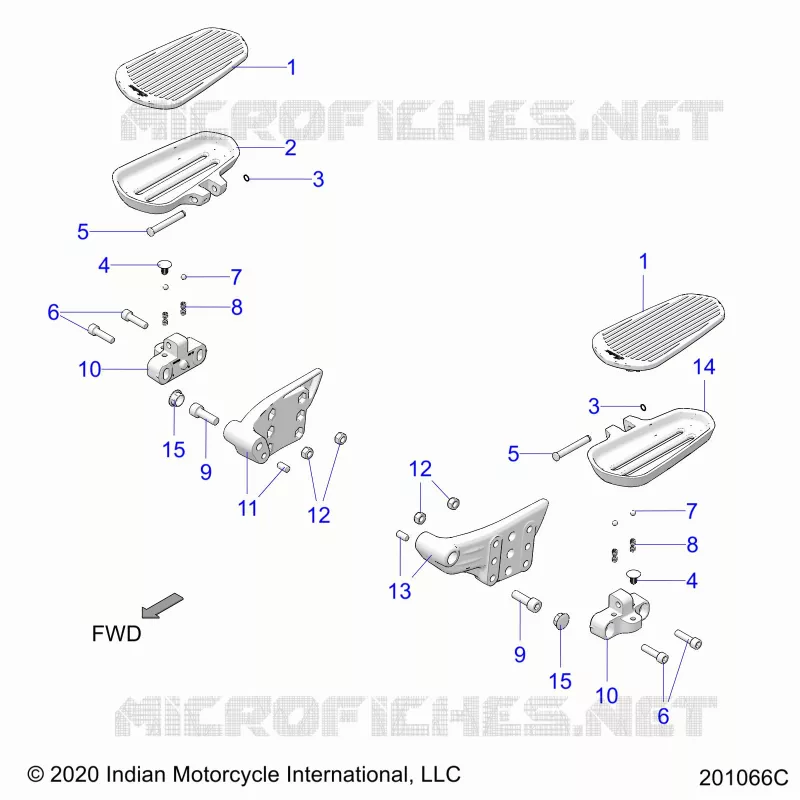 CHASSIS, FLOORBOARD, PASSENGER