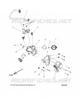 FUEL SYSTEM, FUEL CLAM SHELL/THROTTLE BODY