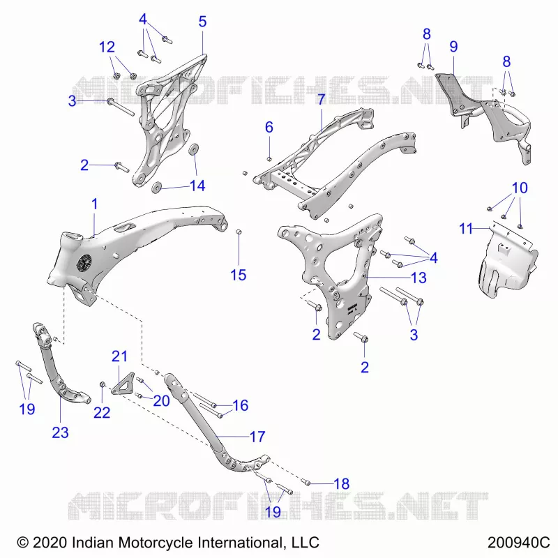CHASSIS, FRAME ASM.
