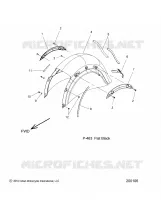 BODYWORK - REAR FENDER