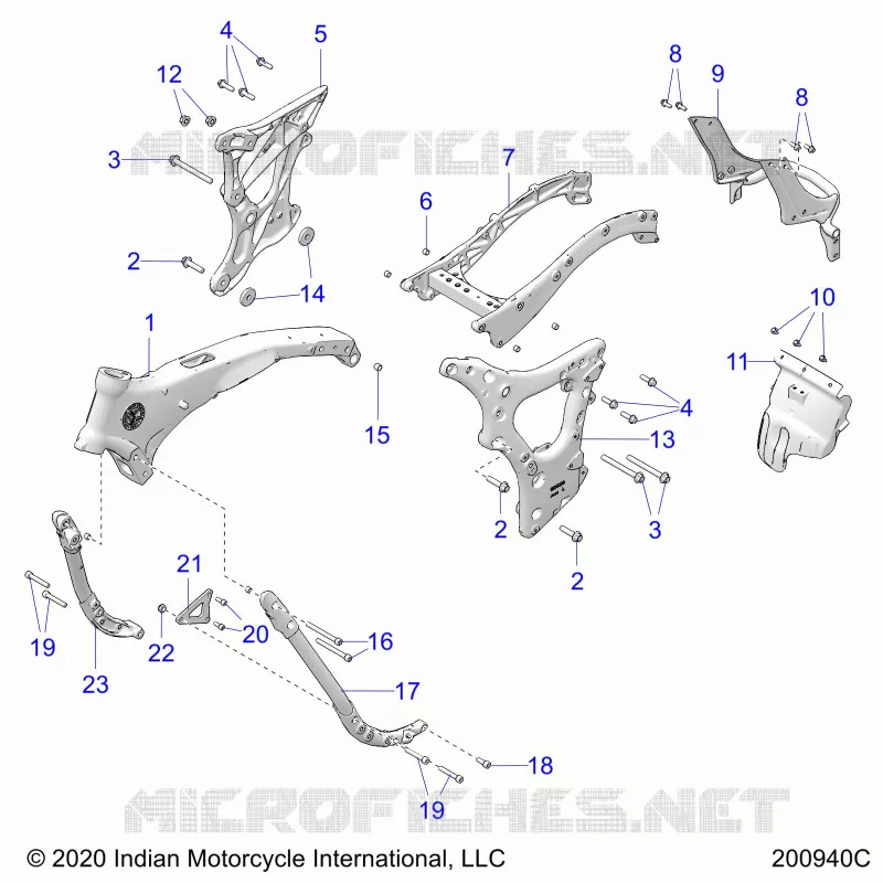 CHASSIS, FRAME ASM.