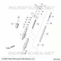 FRONT SUSPENSION FORKS