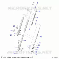 FRONT SUSPENSION FORKS