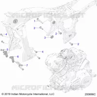 ENGINE, ENGINE MOUNTING