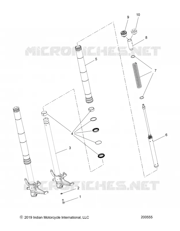 STEERING, FRONT FORKS KITS