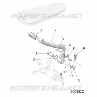BRAKES, BRAKE PEDAL