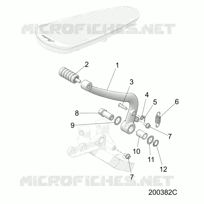 BRAKES, BRAKE PEDAL