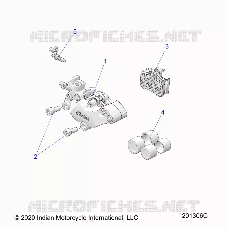 BRAKES, FRONT BRAKE CALIPER