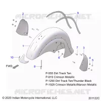BODYWORK - FRONT FENDER