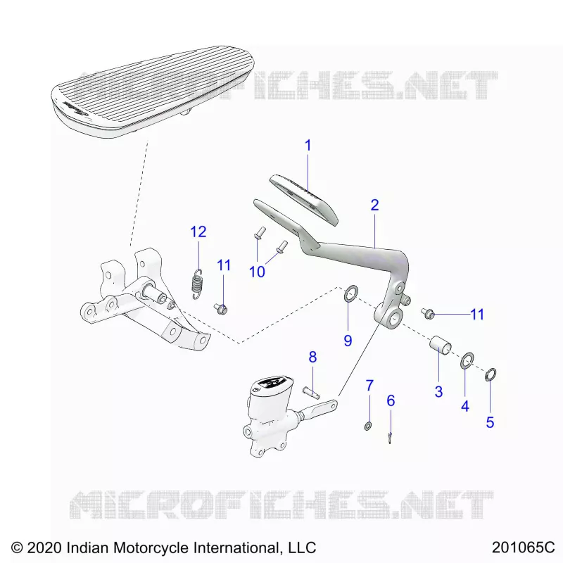 BRAKES, BRAKE PEDAL