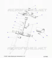 UPPER AND LOWER STEERING CLAMPS