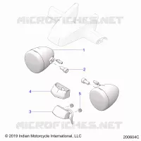 ELECTRICAL, TURN SIGNALS, REAR/REAR LIGHTING