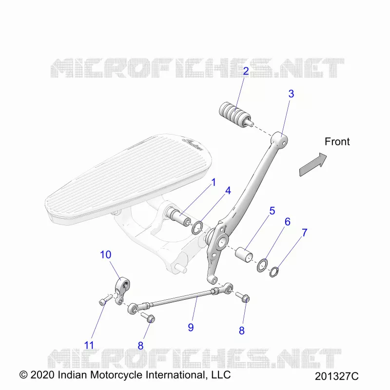 DRIVE TRAIN, SHIFT PEDAL AND SHIFT LINKAGE