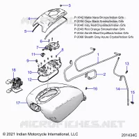 FUEL SYSTEM, FUEL TANK ASM.