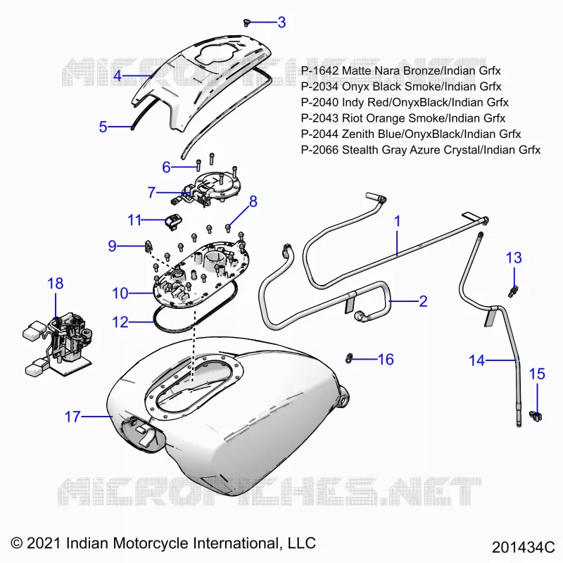 FUEL SYSTEM, FUEL TANK ASM.