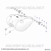 FUEL SYSTEM, FUEL TANK MOUNTING