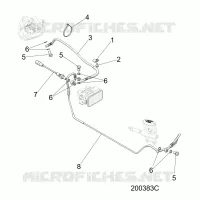 BRAKES, BRAKE LINE, REAR, ABS