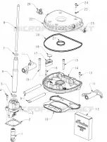ENGINE, ROCKER ARM ASSEMBLY AND PUSH RODS