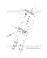UPPER AND LOWER STEERING CLAMPS