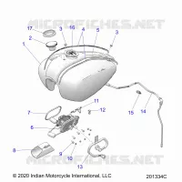 FUEL SYSTEM, FUEL TANK ASM.