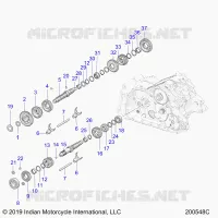 DRIVE TRAIN, INPUT AND OUTPUT SHAFTS