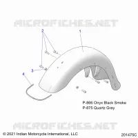 BODYWORK - FRONT FENDER