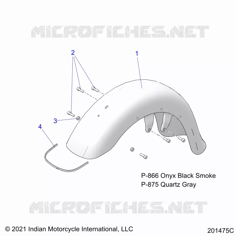 BODYWORK - FRONT FENDER