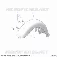 BODYWORK - FRONT FENDER