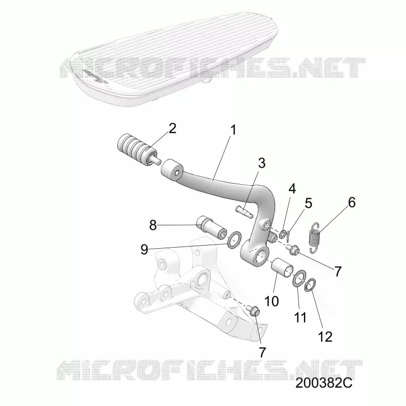 BRAKES, BRAKE PEDAL