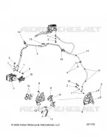 FRONT BRAKE ASM., W/ABS