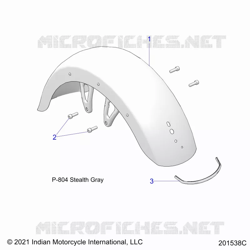 BODYWORK - FRONT FENDER