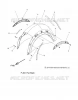BODYWORK - REAR FENDER