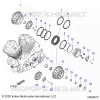 DRIVE TRAIN, CLUTCH AND PRIMARY DRIVE