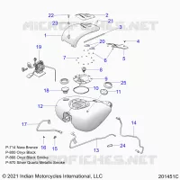 FUEL SYSTEM, FUEL TANK ASM.