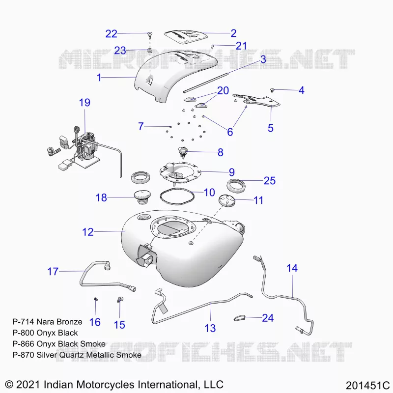 FUEL SYSTEM, FUEL TANK ASM.