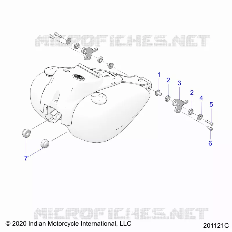 FUEL SYSTEM, FUEL TANK MOUNTING