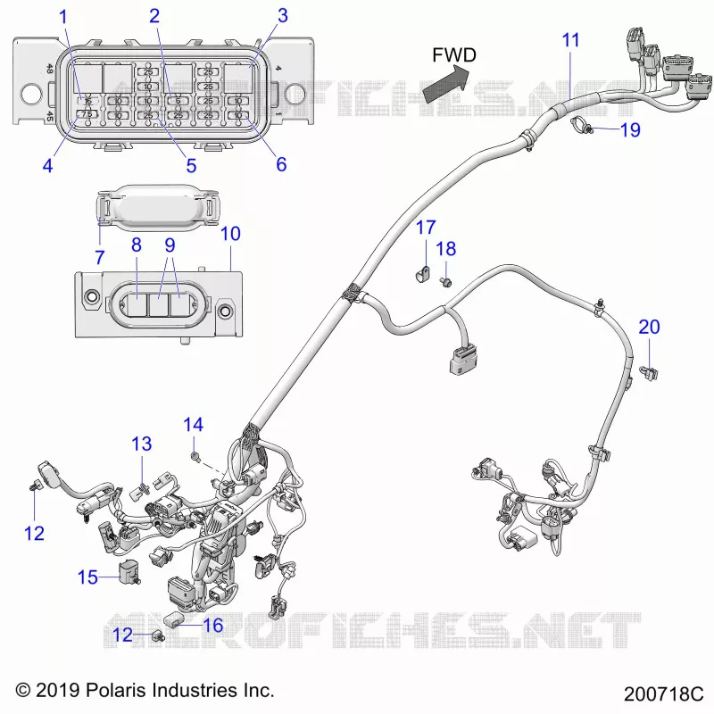 ELECTRICAL, WIRE HARNESS 1