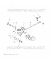 DRIVE TRAIN, SHIFT PEDAL AND LINKAGE