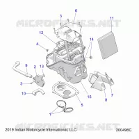 ENGINE, AIR INTAKE