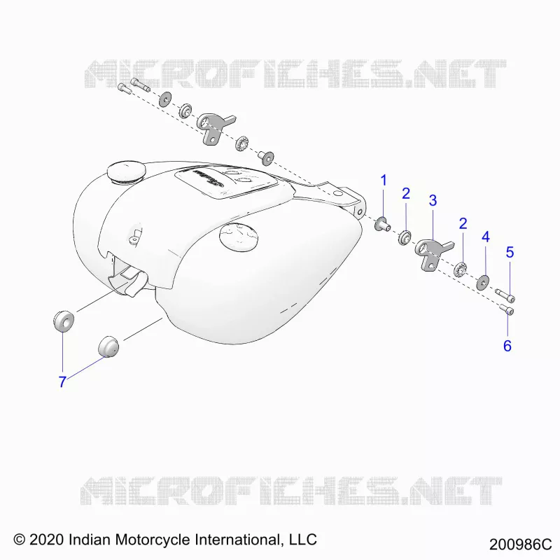 FUEL SYSTEM, FUEL TANK MOUNTING