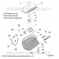 SADDLEBAG ASM.